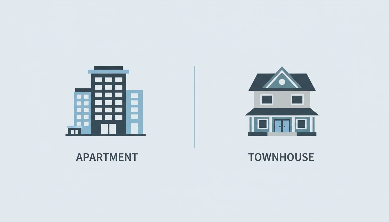 Townhouse vs. Apartment: Structural and Legal Differences